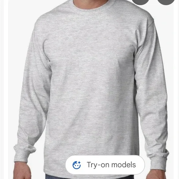 New Men’s Long Sleeve Tshirts by Gilden, Size 2XL, 4 total - Picture 3 of 7